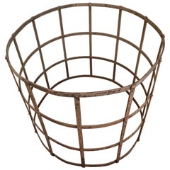 Georgian Riveted Wrought Iron Tree Guard