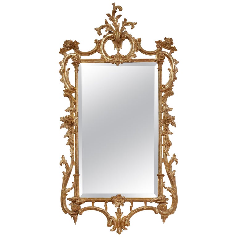 Set Gold/Black Wall Mirror with Console Tray 56x46 Antique Baroque Rococo
