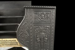 Georgian Roman Revival in the Manner of Robert Adam Hob Grate