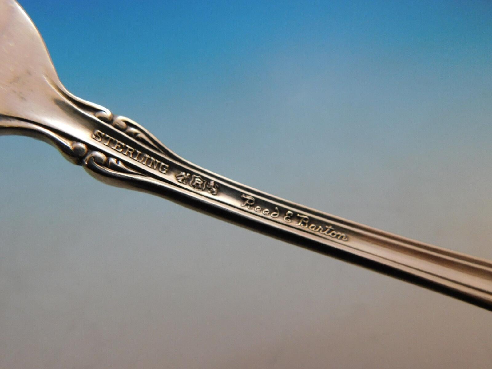 Service de couverts en argent sterling Georgian Rose par Reed & Barton, 71 pièces en vente 3