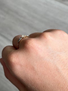 Georgian Rose Cut Diamond Five-Stone Band