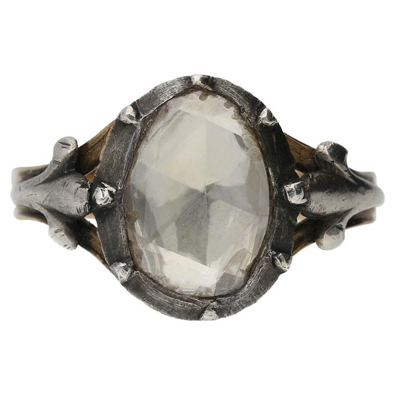 Georgian Rose Cut Diamond Ring, circa 1820