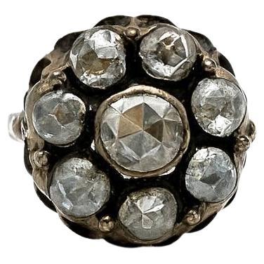 Georgischer Ring im Rosenschliff im Angebot