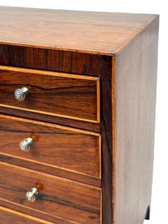 Georgian Rosewood Miniature Chest of Drawers, England, Circa 1820