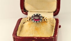 Georgian Ruby and Diamond ring