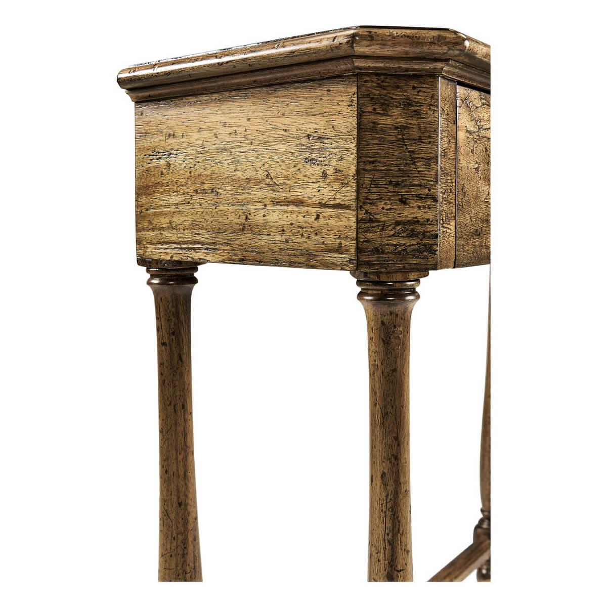 Contemporary Georgian Rustic Driftwood Console For Sale