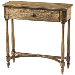 Console géorgienne rustique en bois flotté