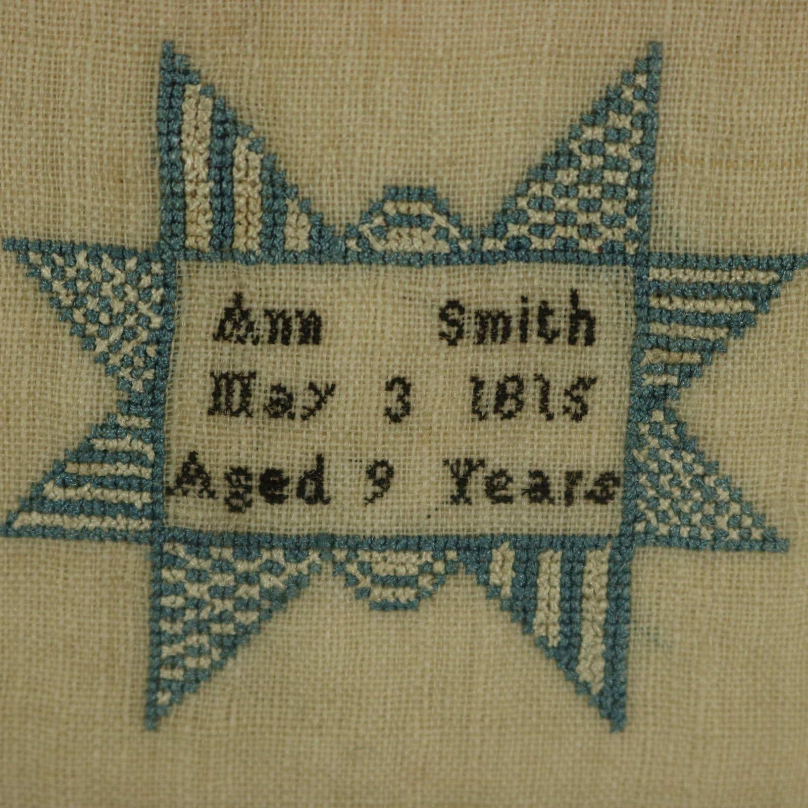 Georgian Sampler, 1815, Ann Smith Aged 9 For Sale 4