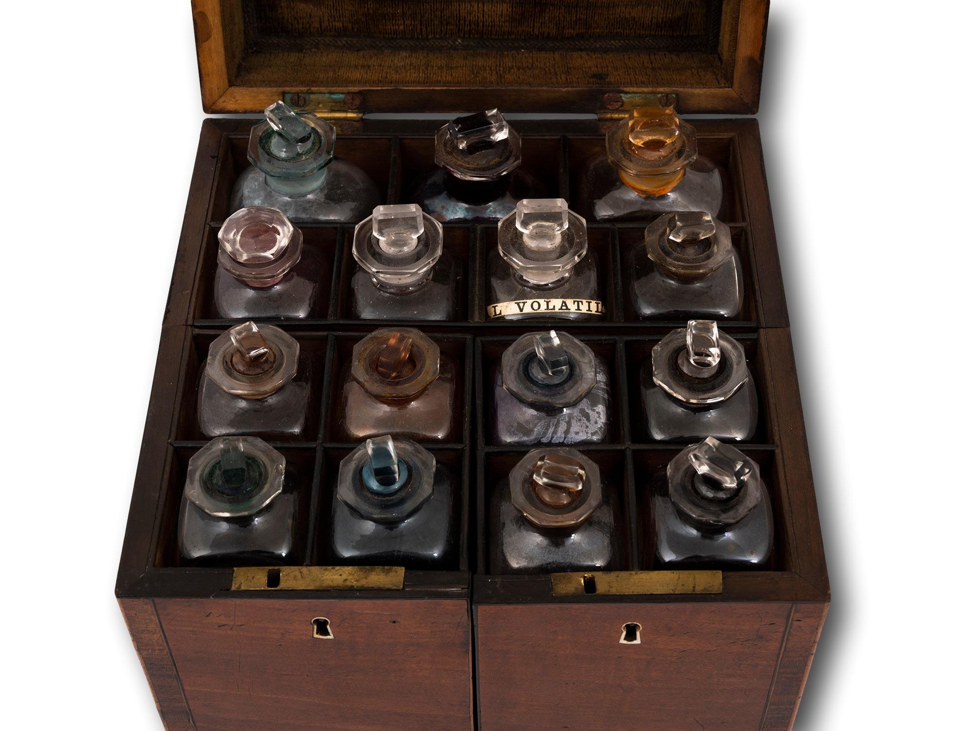 Georgian Satinwood Apothecary Box 2