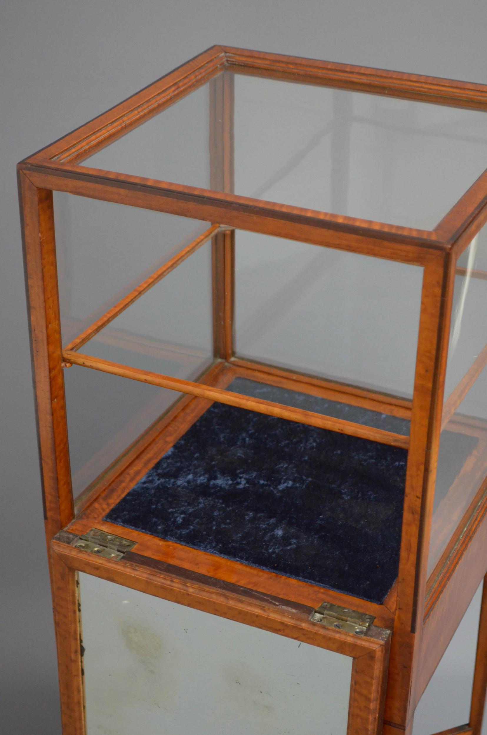 Georgian Satinwood Bijouterie Table 8