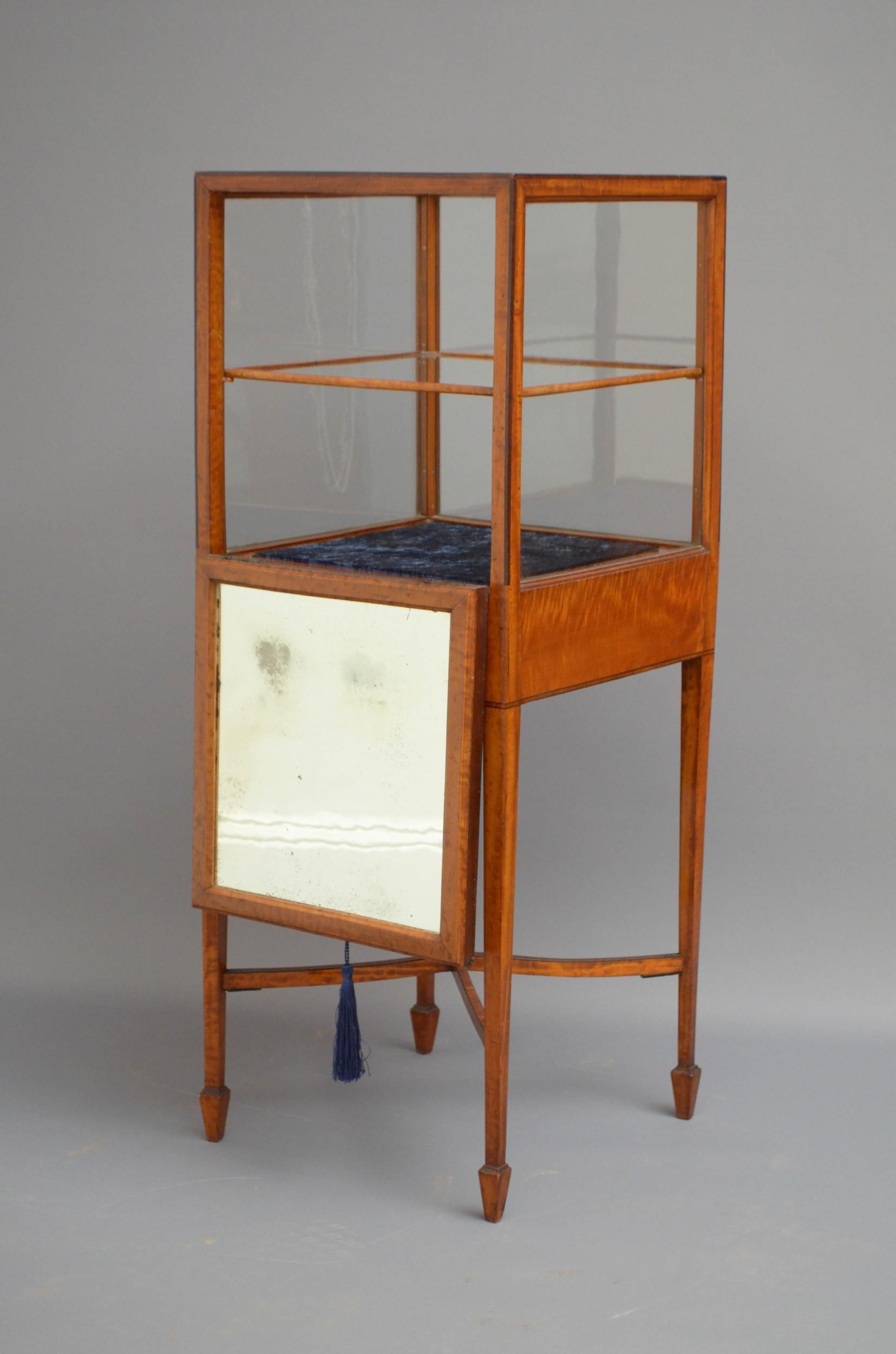 Georgian Satinwood Bijouterie Table 9