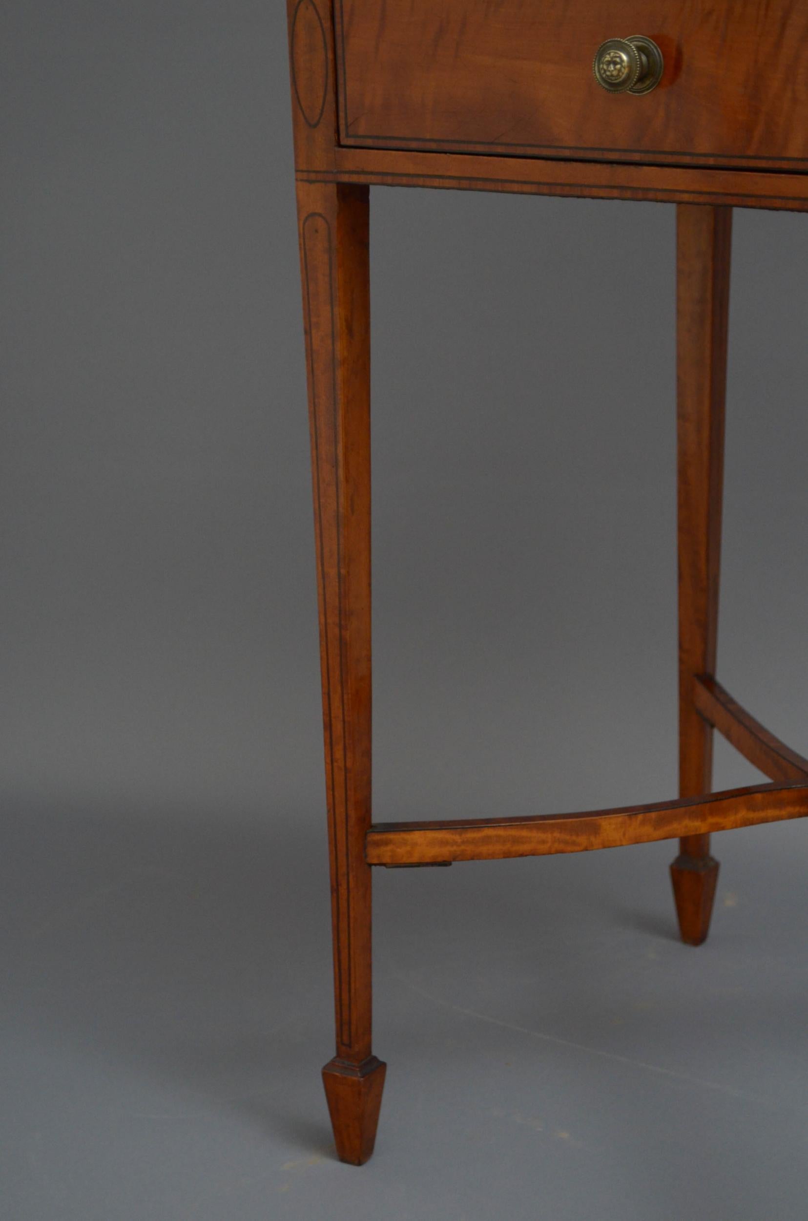 Georgian Satinwood Bijouterie Table 12
