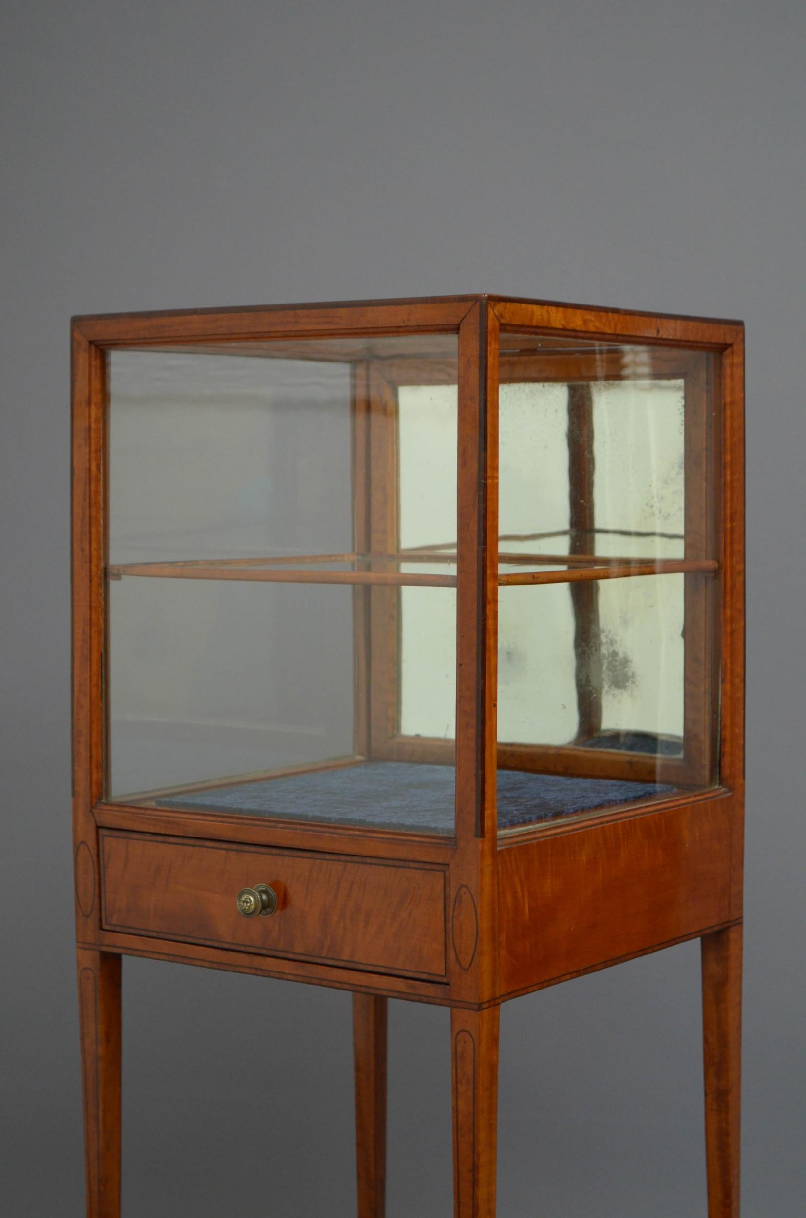 Georgian Satinwood Bijouterie Table 1