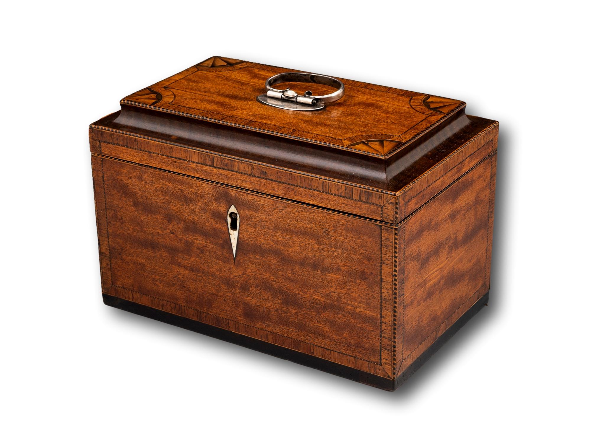 vintage wooden tea chest