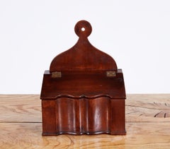 Georgian Scalloped Hanging Salt Box