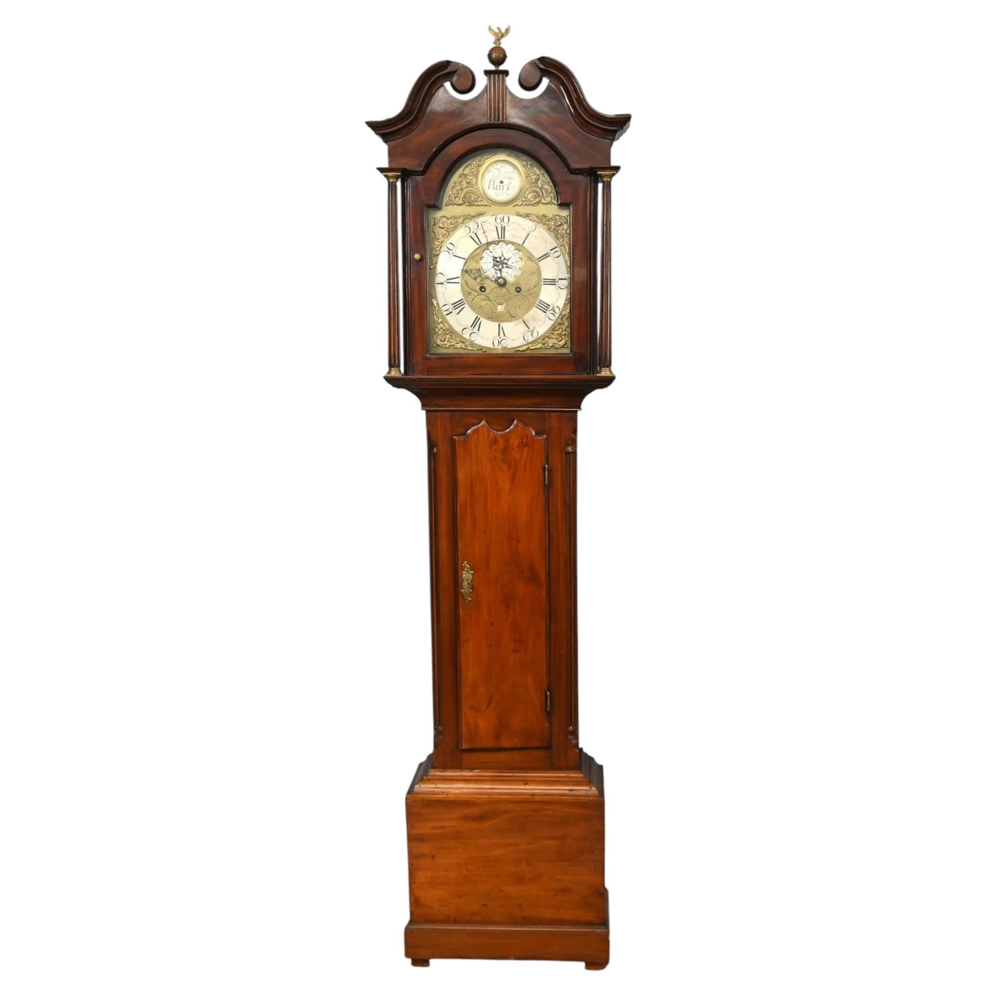 Georgian Scottish Grandfather Clock Longcase Matt Wylie Paisley 1780