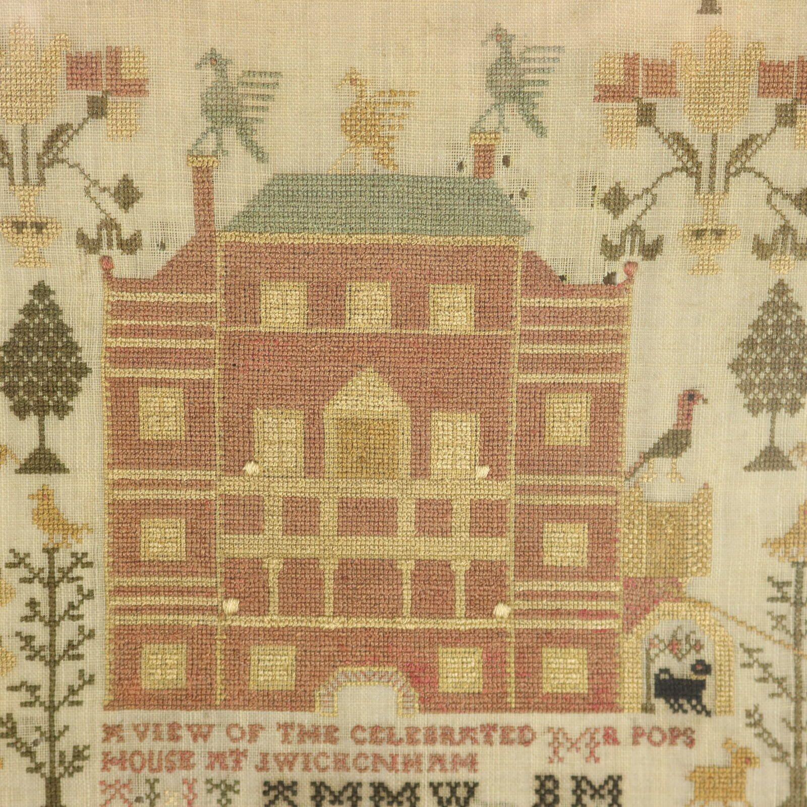 Georgian Scottish Sampler, 1793, by Anne Williamson For Sale 2