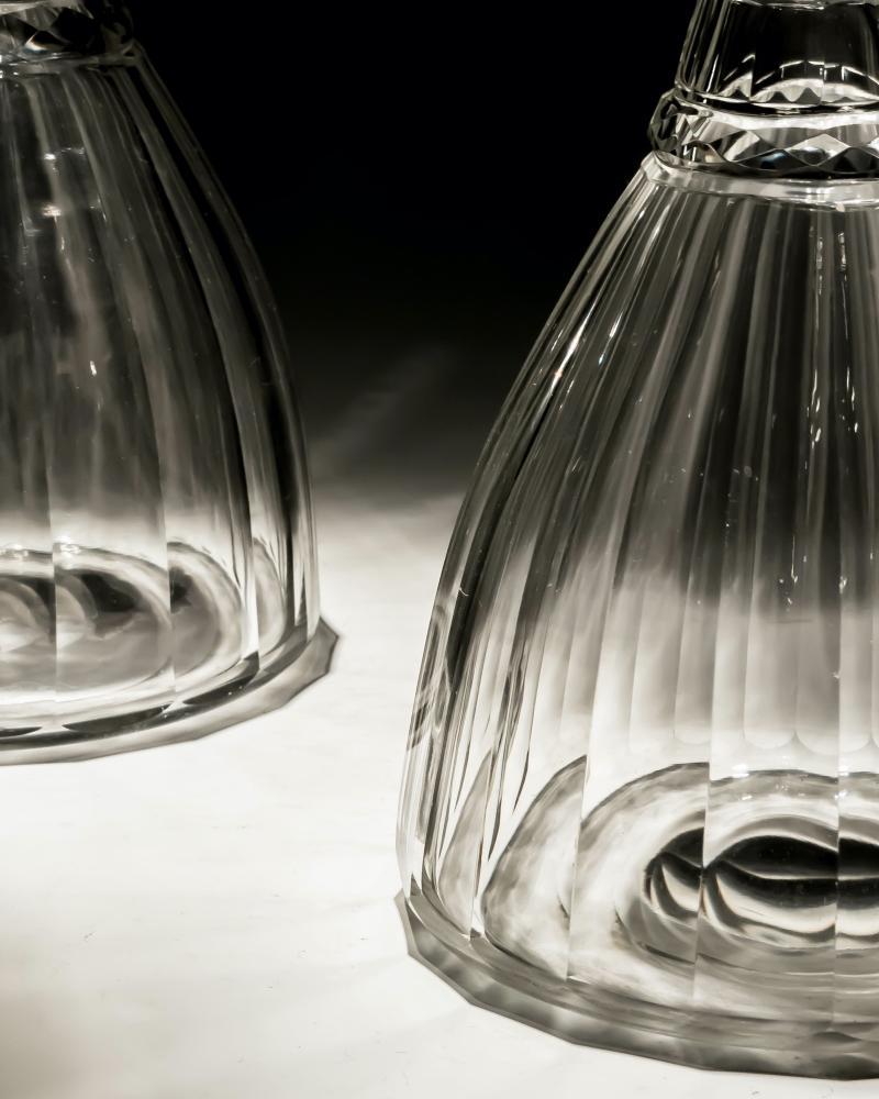 Georgian Semi Ships Decanters In Good Condition In Steyning, West sussex