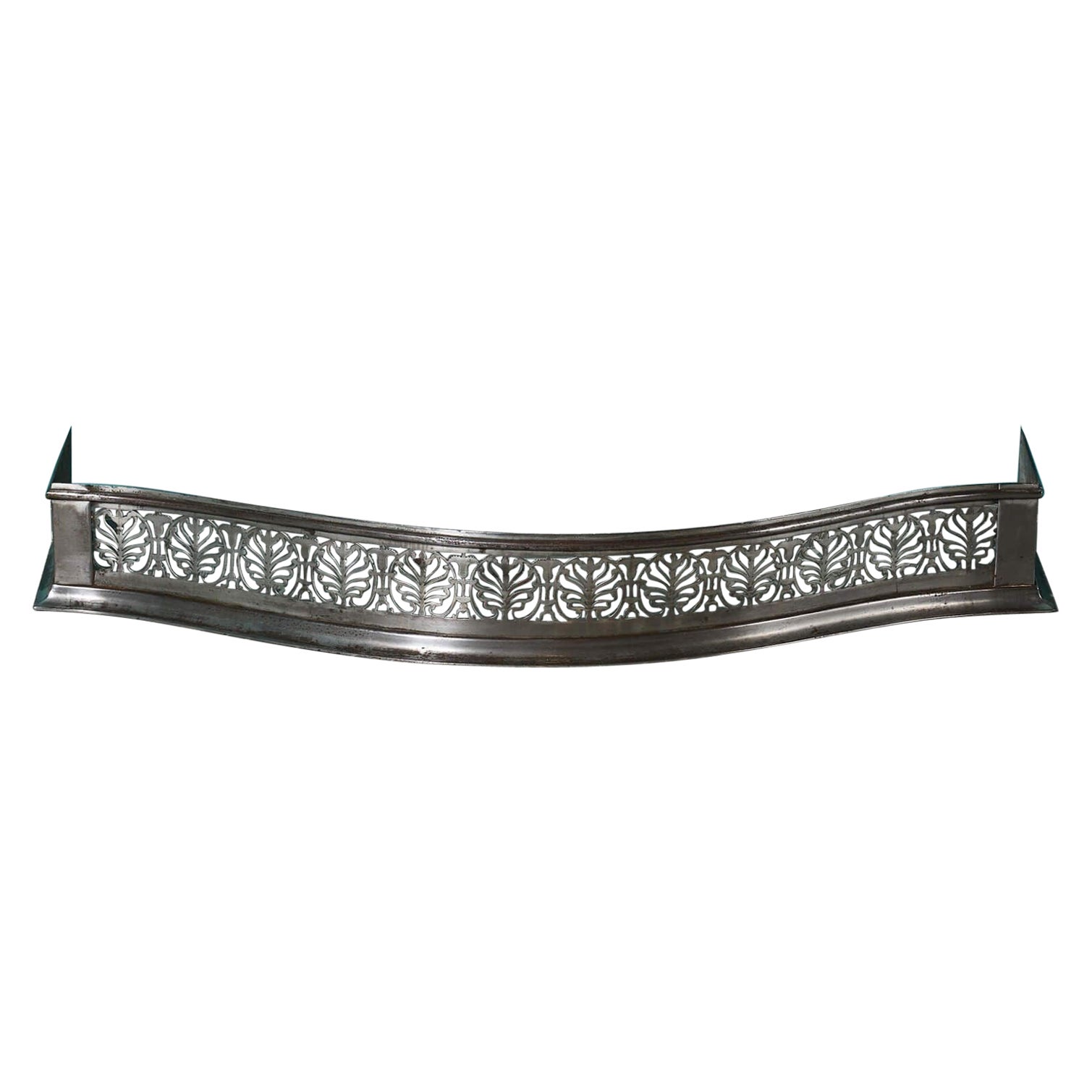 Georgian Serpentine Fireplace Fender