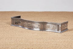 Georgian Serpentine Steel Fire Fender