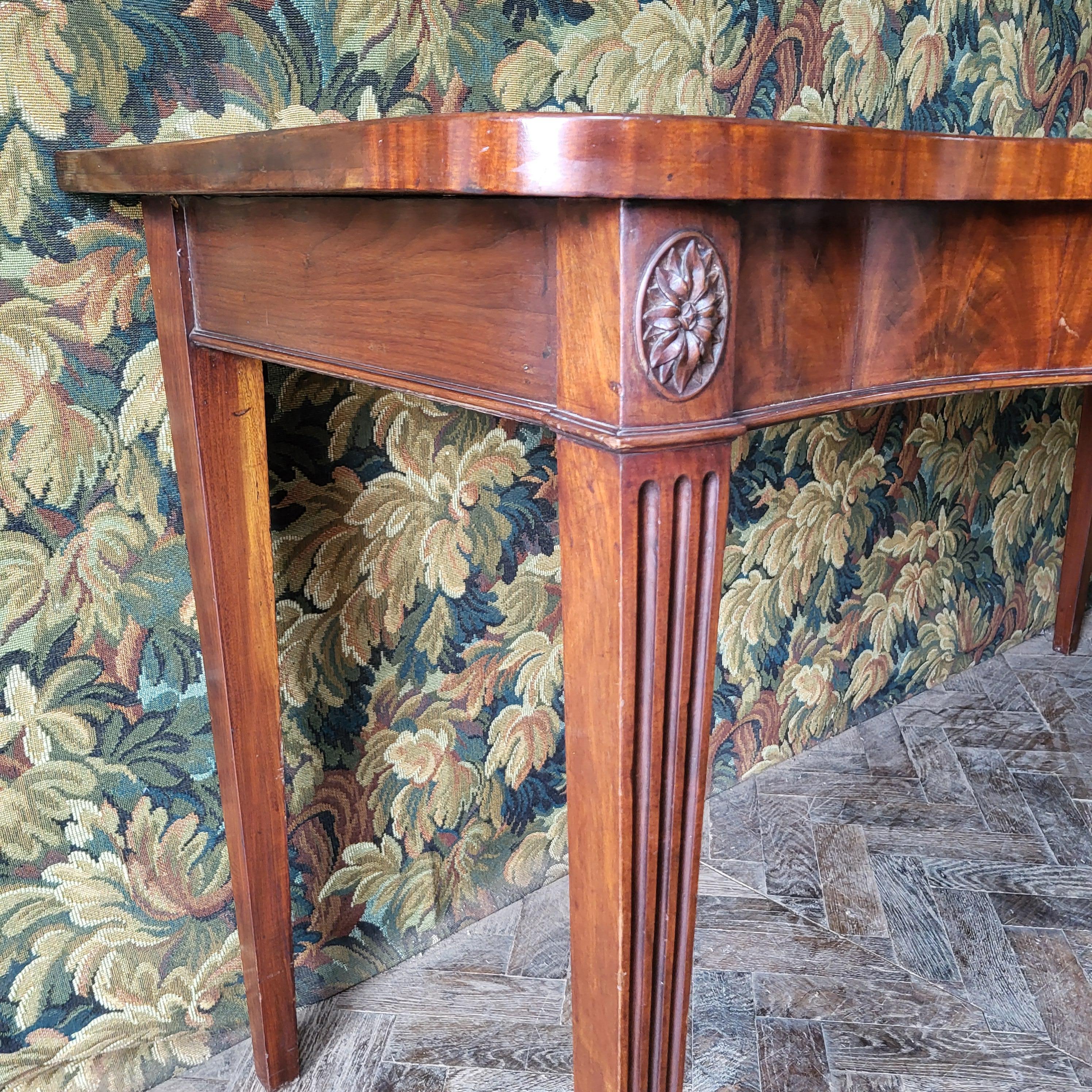 Georgian serving / console table In Good Condition In Cheltenham, GB