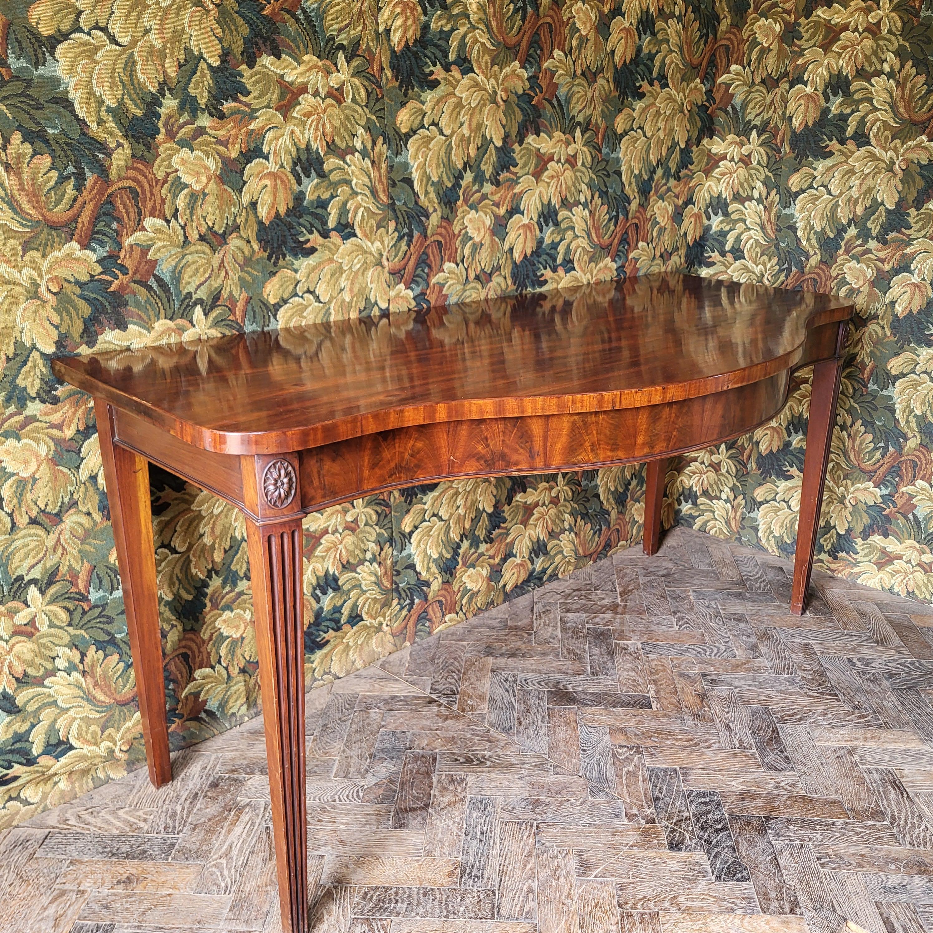 Georgian serving / console table 1