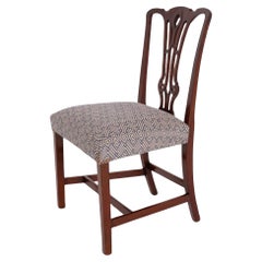 Georgian Side Chair Antikes Mahagoni Periode