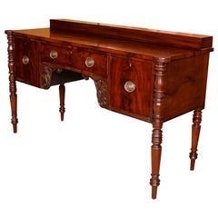 Georgian Sideboard George IV Cuban Mahogany