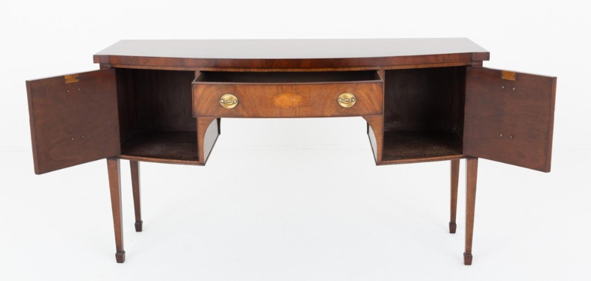 Georgian Sideboard Mahogany Server Revival Buffet In Good Condition For Sale In Potters Bar, GB