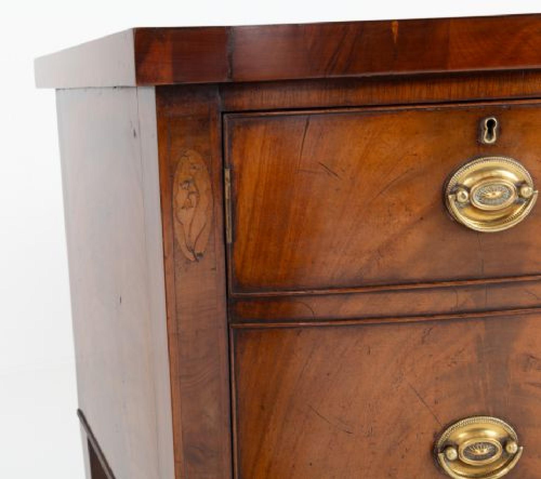 Georgian Sideboard Mahogany Server Revival Buffet For Sale 4