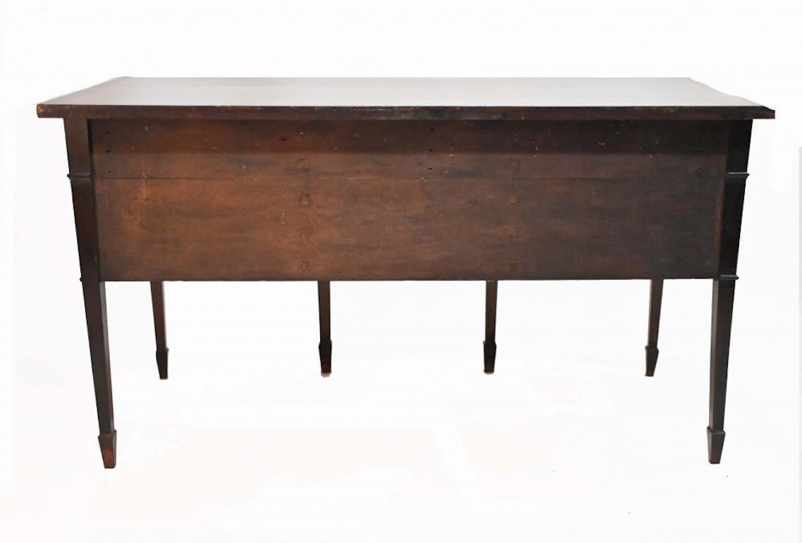 Georgian Sideboard Server Mahogany Serpentine 1810 For Sale 6