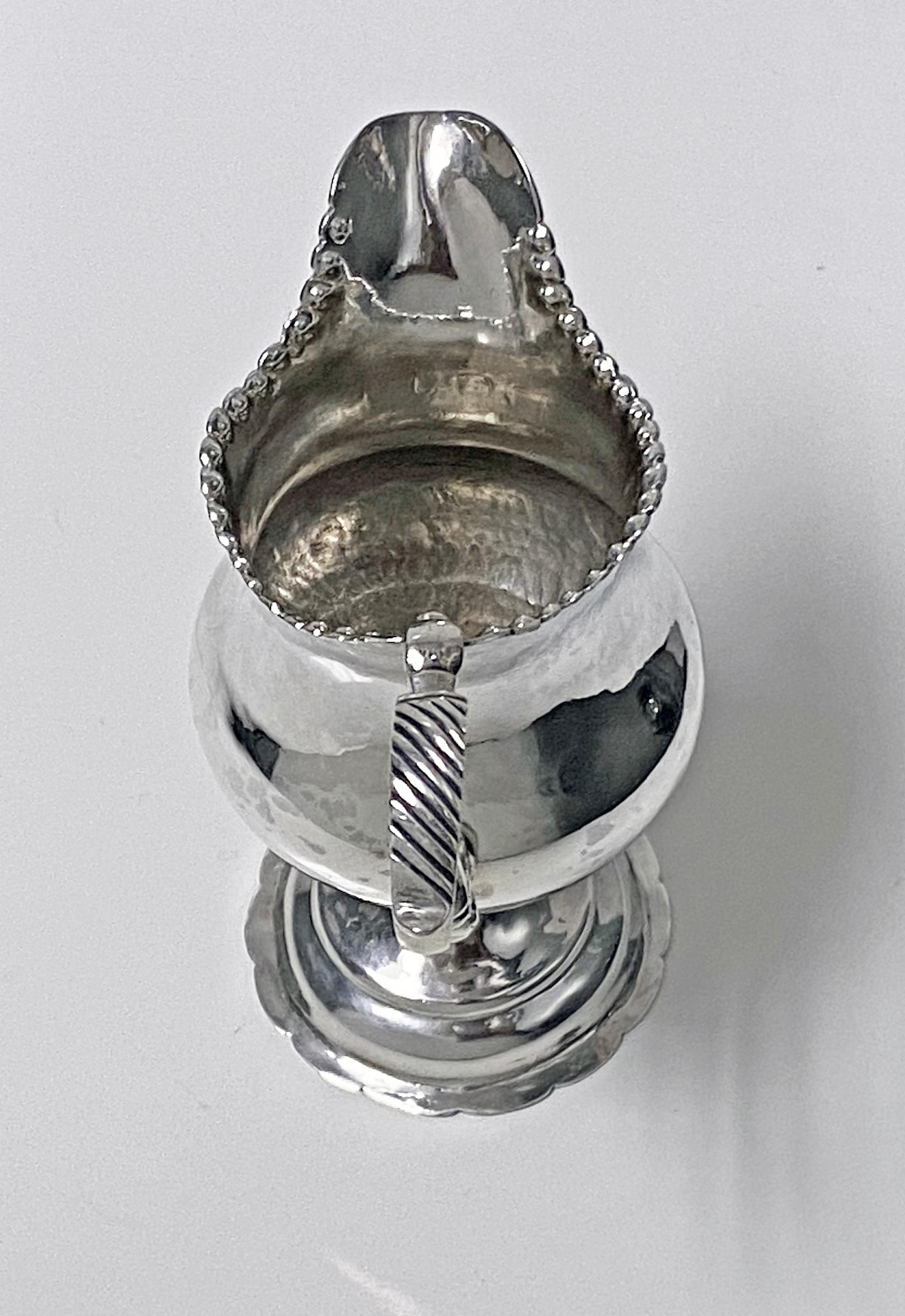 George III Georgian Silver Cream Jug, London 1778 George Smith