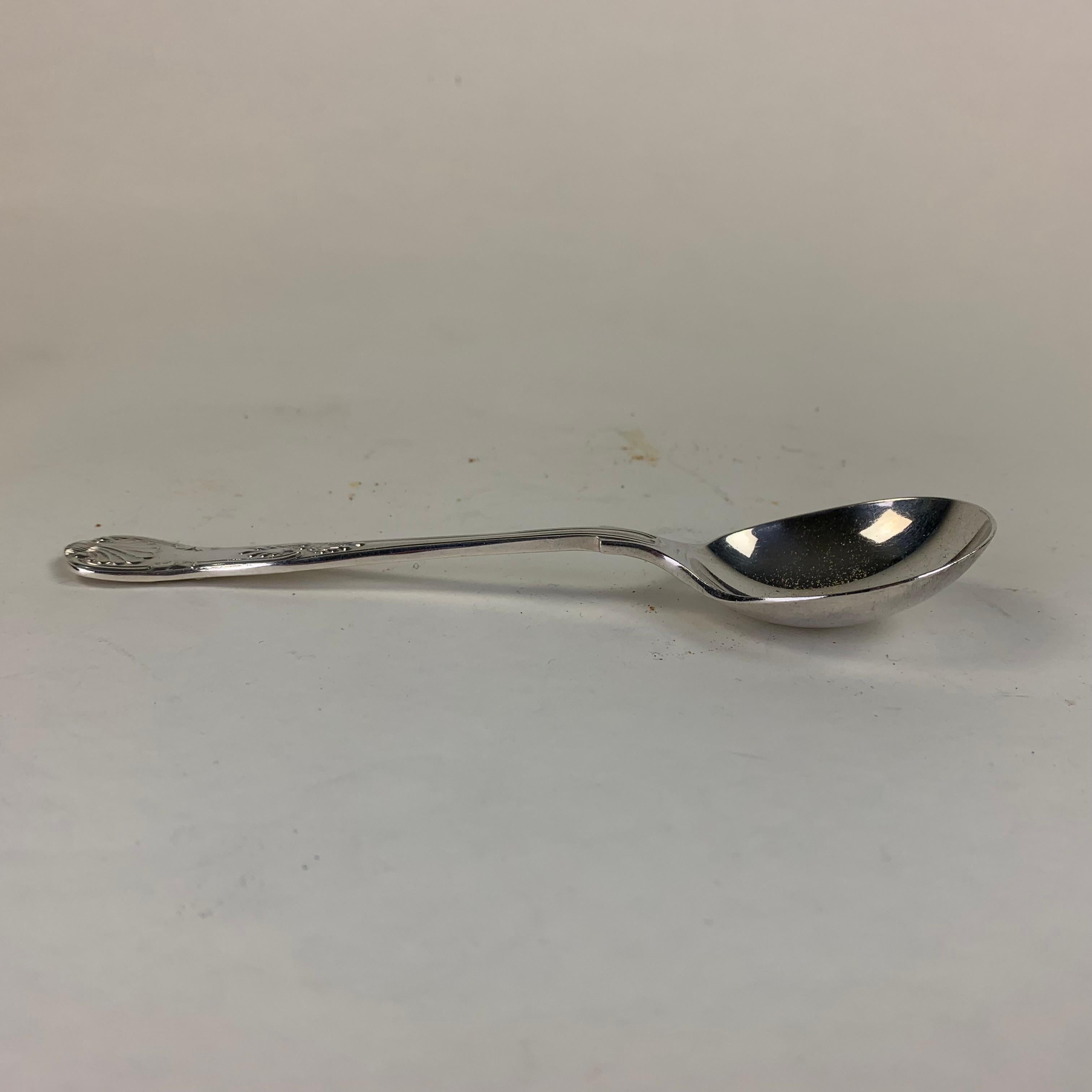 Georgian Silver Gravy Ladle For Sale 1