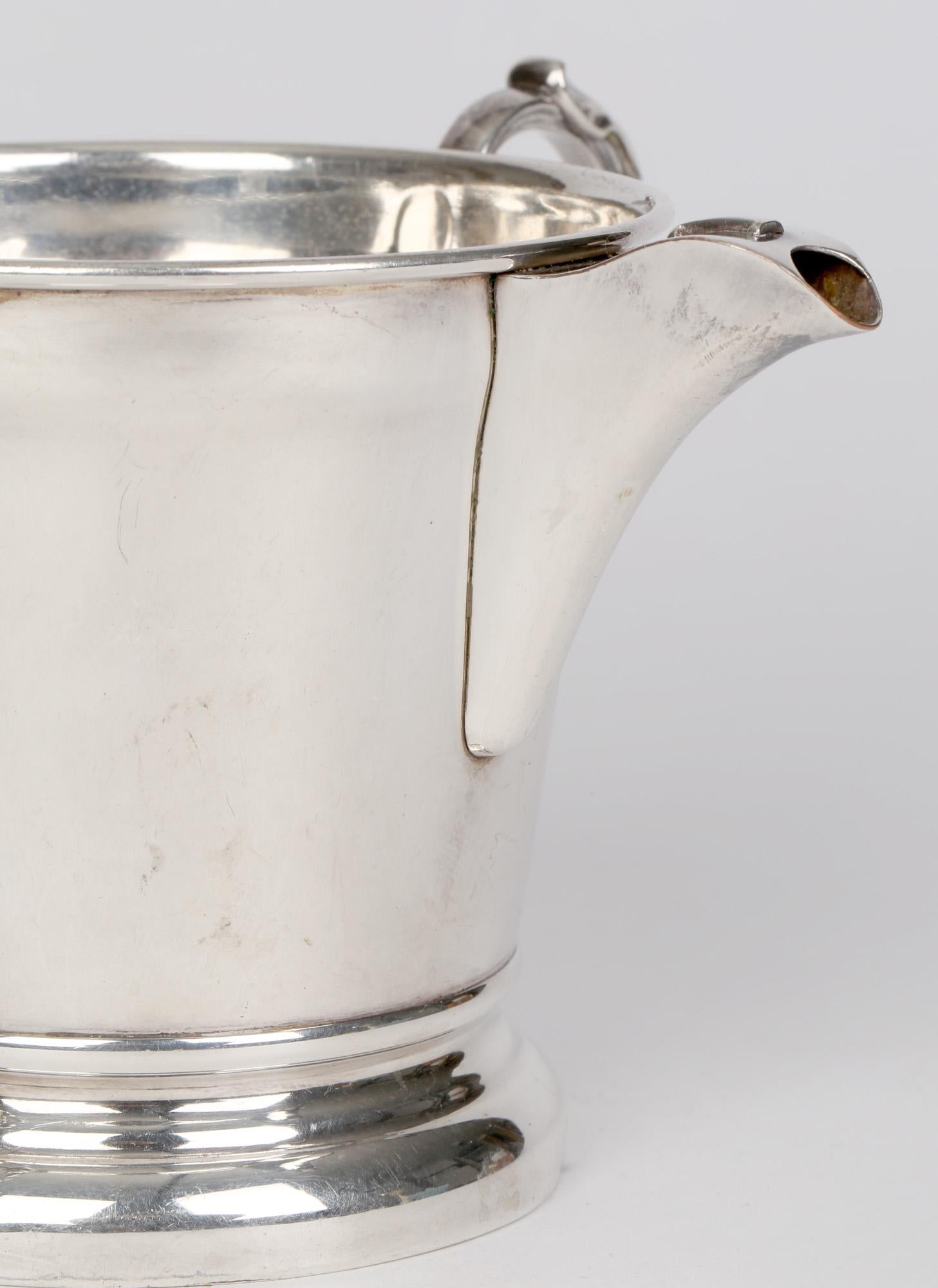 Georgian Silver Plated Rare Twin Handled Gravy Separator  For Sale 7