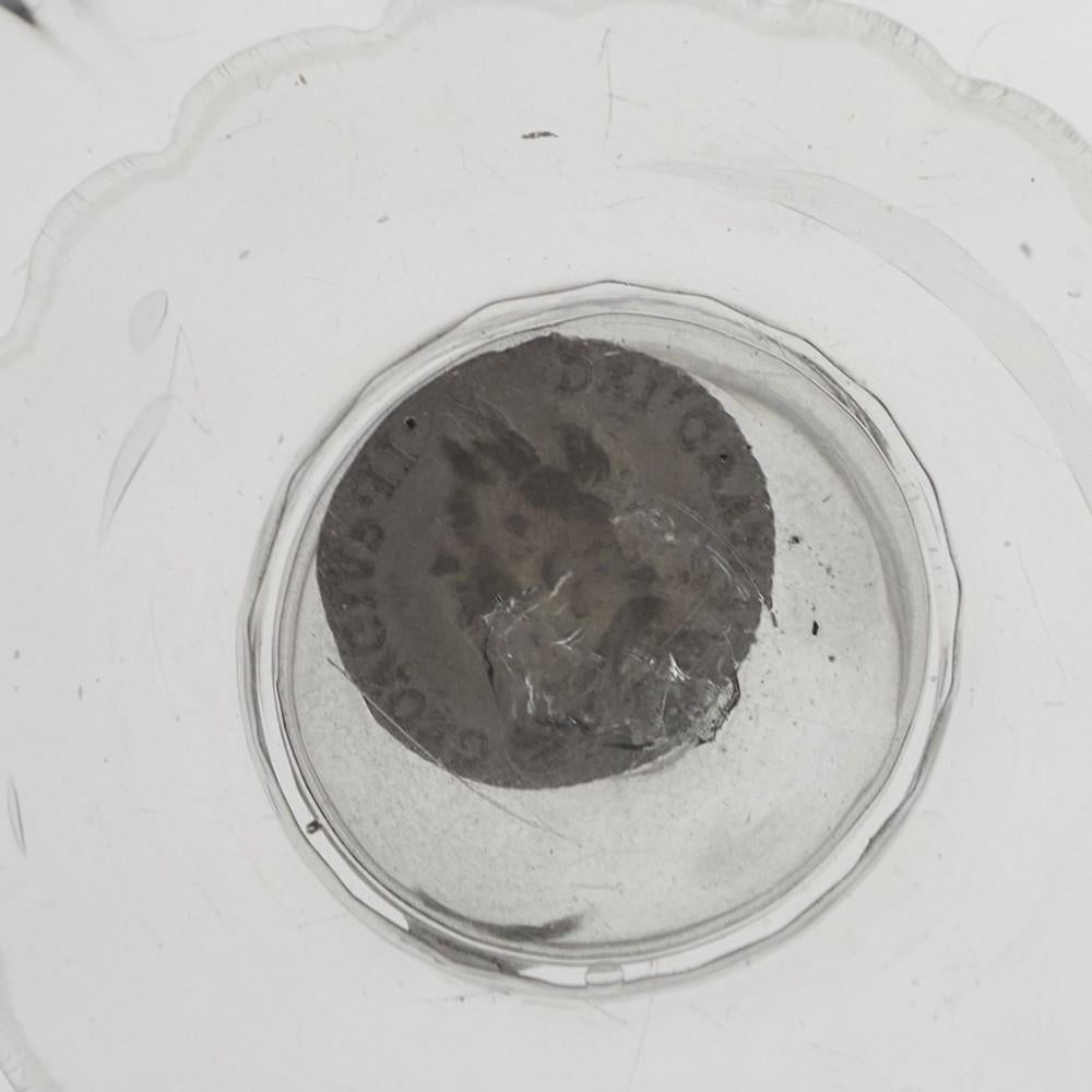 Silver Shilling Coin Tankard c1825 For Sale 3