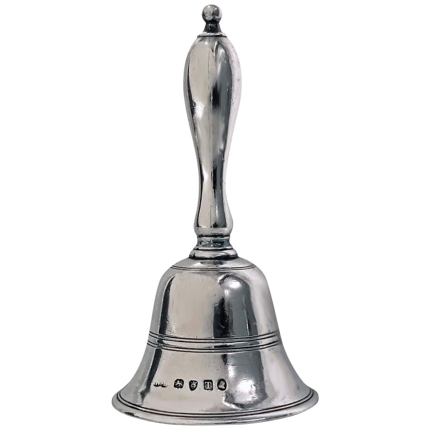 Georgian Silver Table Dinner Bell, London, 1814, William Bateman at ...
