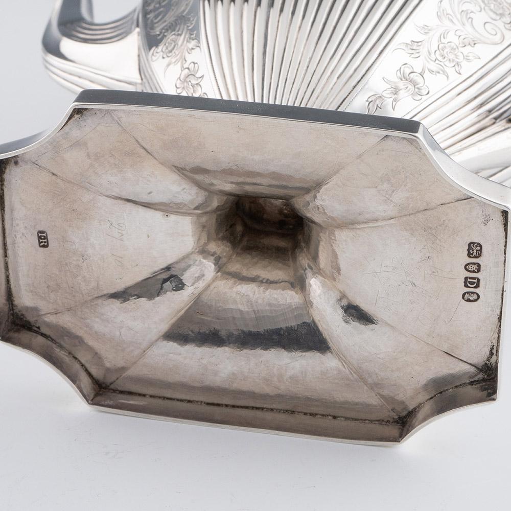 Juego de té georgiano de plata Londres 1799 John Robins en venta 2