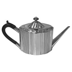 Georgian Silver Teapot London 1794 Robert Hennell