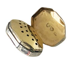 Georgian Silver Vinaigrette very small in size Joseph Willmore Birmingham 1814