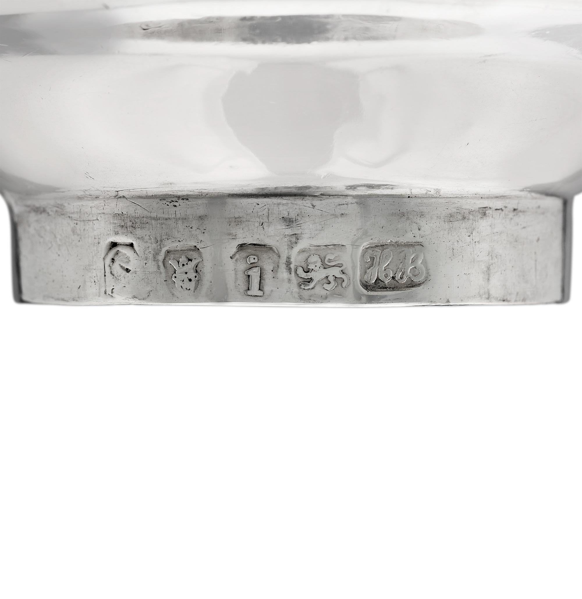 Georgian Silver Wine Funnel by Hester Bateman In Excellent Condition For Sale In New Orleans, LA