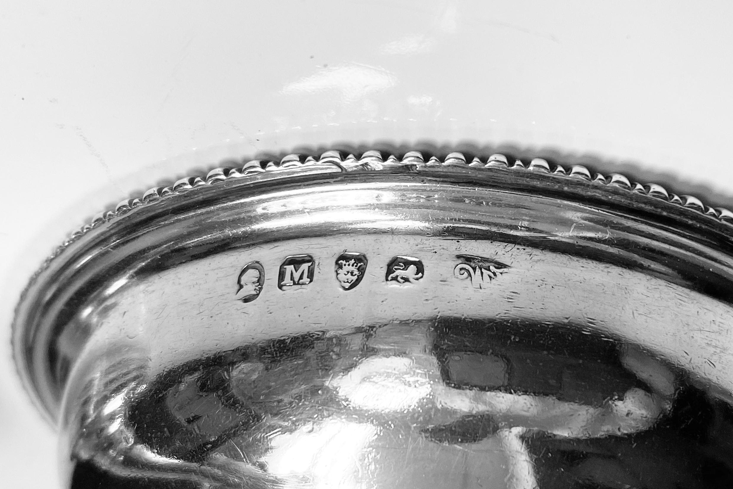 English Georgian Silver Wine Funnel, London 1807 Thomas Wallis 11