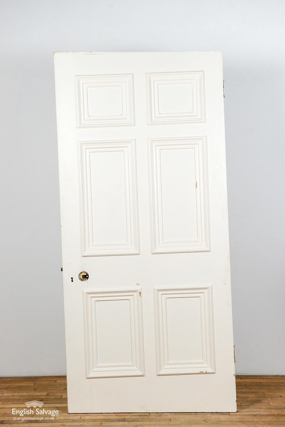 European Georgian Six Beaded Panel Door, 20th Century For Sale