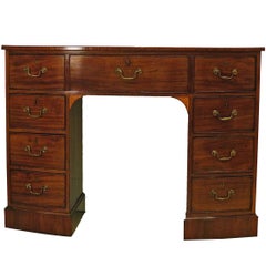 Georgian Small Bow Front Sideboard or Brandy Board, England, circa 1790