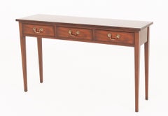 Georgian Sofa Table Mahogany Console Revival