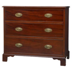 Georgian Solid Mahogany Chest of Drawers