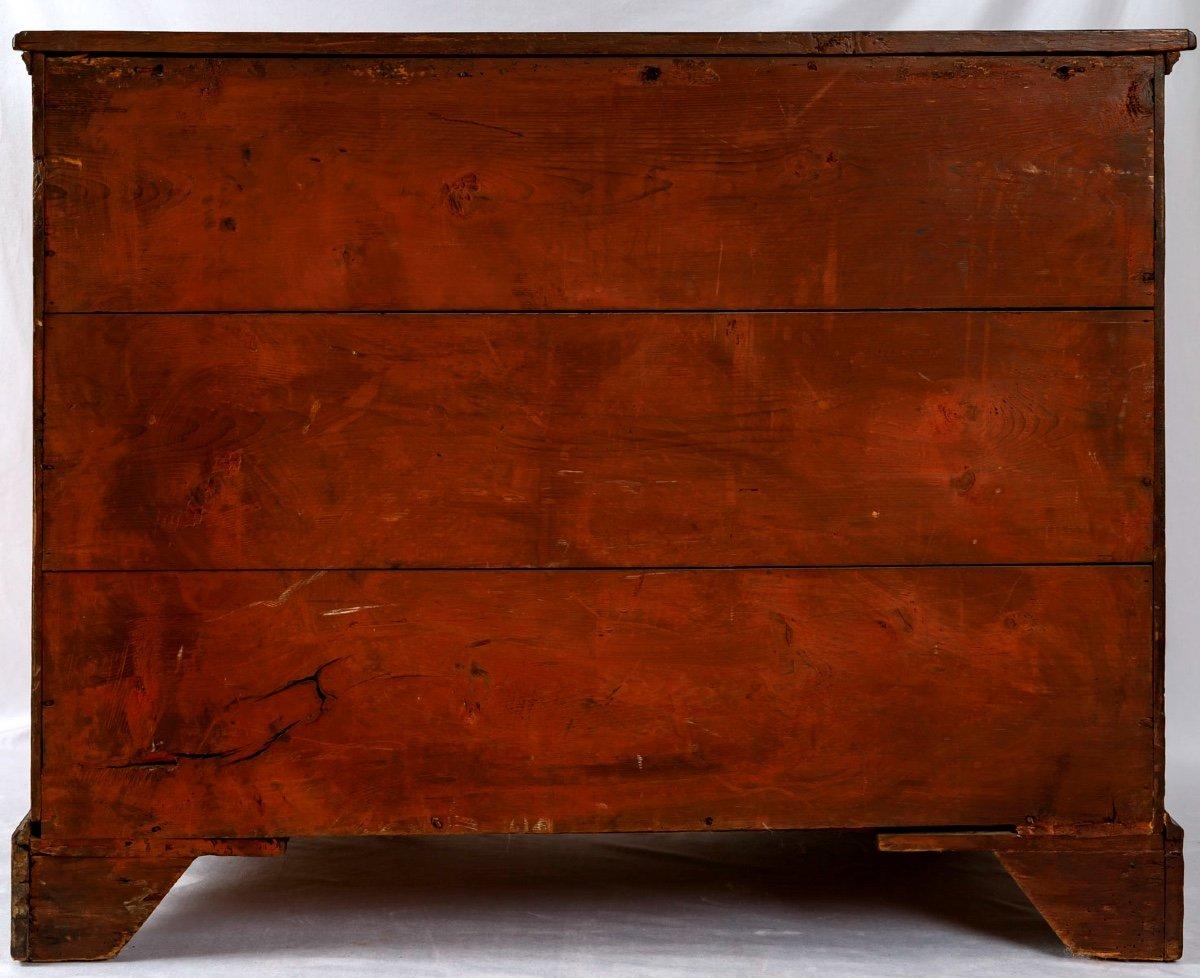Georgian Solid Mahogany Desk Says Knee, Late 18th Century For Sale 5
