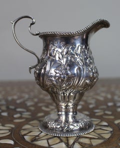 Georgian Solid Silver Cream Ewer – London 1759