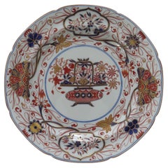 Used Georgian Spode Dinner Plate a Ironstone Chinoiserie Pattern No.2283, circa 1820