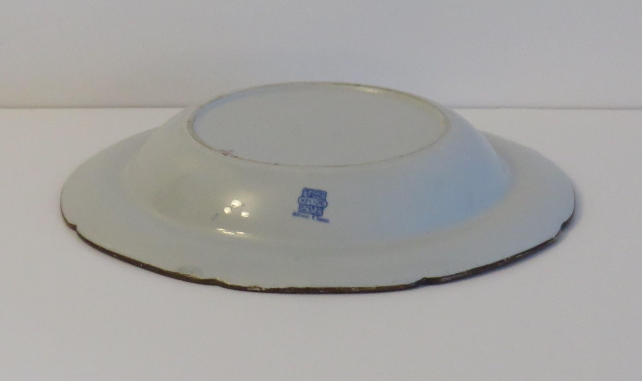 Georgian Spode Soup Bowl or Plate in Japan Floral Pattern No. 2054, circa 1820 In Good Condition For Sale In Lincoln, Lincolnshire