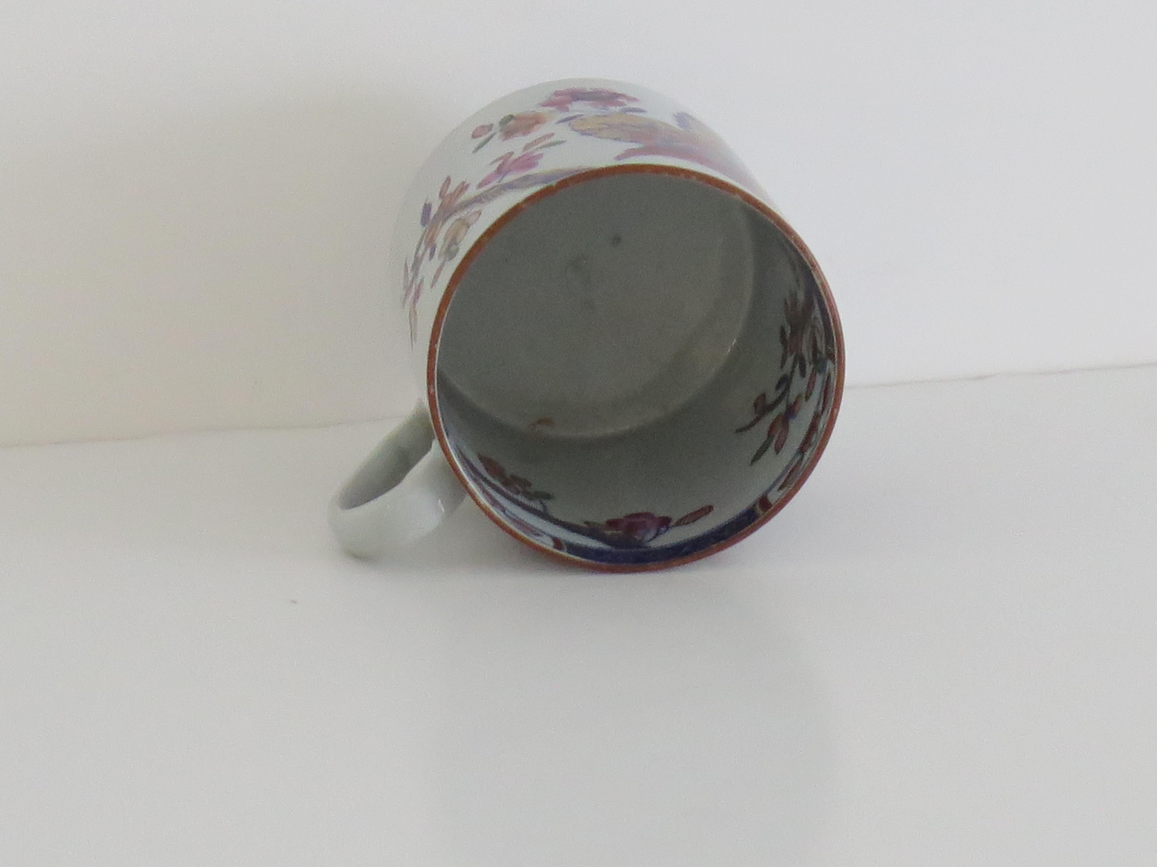 XIXe siècle Boîte à café en porcelaine de Chine Spode Stone (A), modèle Tobacco Leaf 2061, circa 1820 en vente